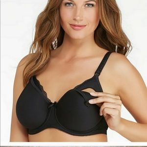 Freya Black Nursing Bra US 34K UK 34H